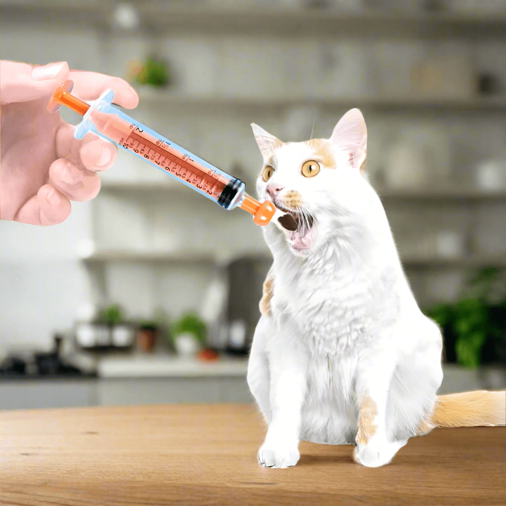 Seringue Alimentation - CatFeedingSyringe™ - Orange - Le Coin Des Félins