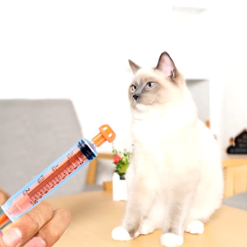 Seringue Alimentation - CatFeedingSyringe™ - Orange - Le Coin Des Félins