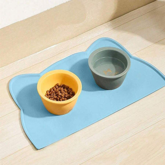 Tapis Silicone - WaterproofPetMat™ - Bleu - Le Coin Des Félins